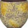 Bela Arte bloempot Luuk oker D 24 H 24 cm