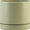 Bela Arte bloempot Lynn groen D 15 H 13 cm