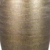 Bela Arte bloempot Mira goud D 26 H 40 cm