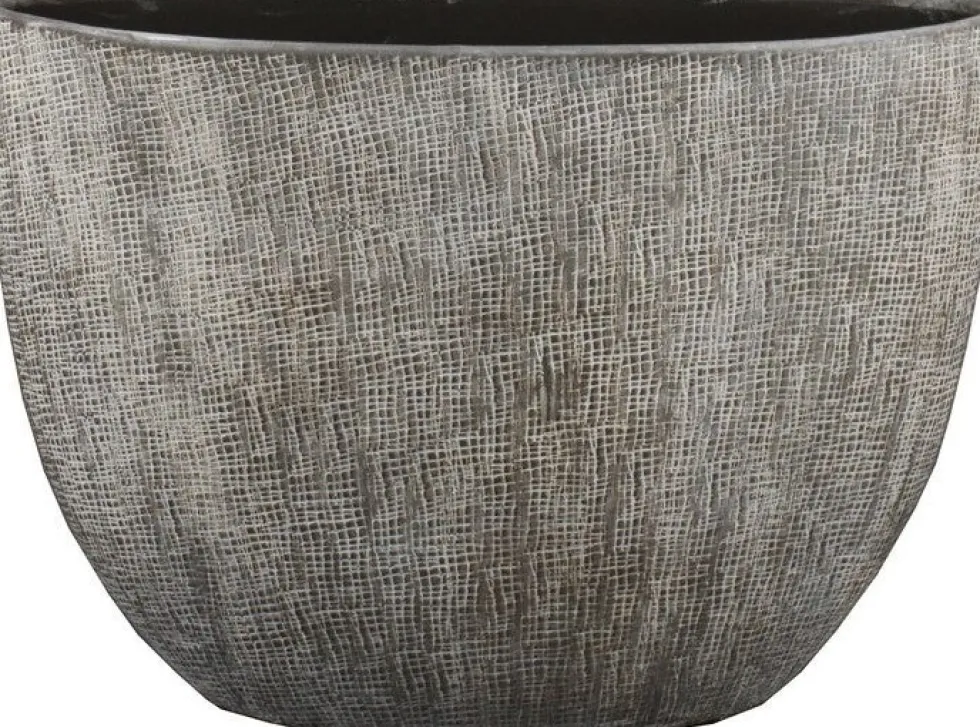 Bela Arte bloempot Mira grijs 50 x 20 x 36 cm