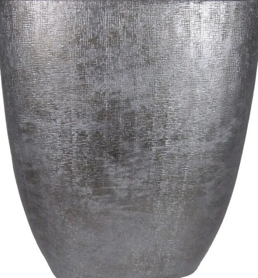 Bela Arte bloempot Mira zilver 51 x 17 x 57 cm