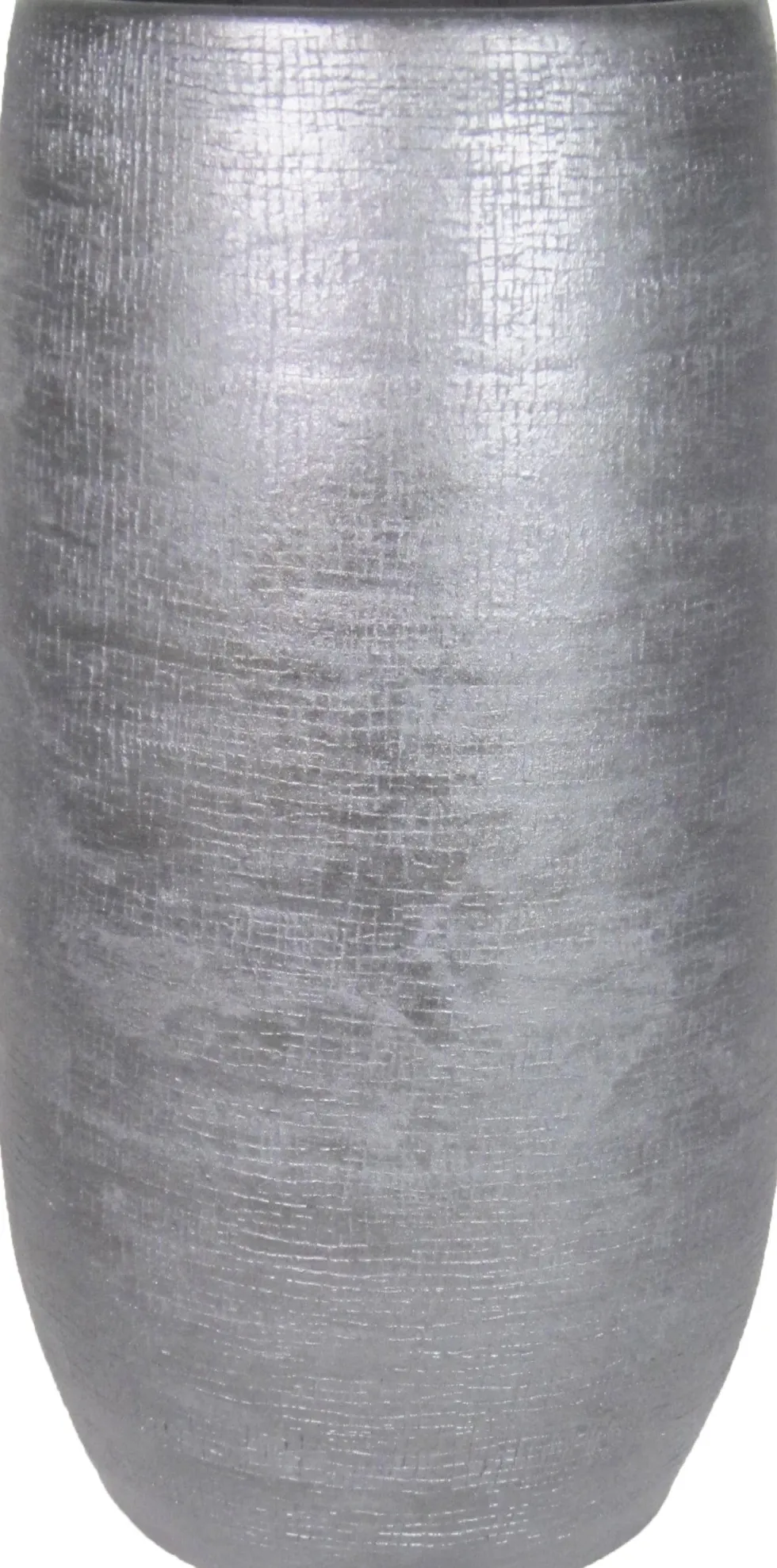 Bela Arte bloempot Mira zwart D 26 H 50 cm