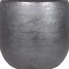Bela Arte bloempot Mira zwart D 29 H 27 cm