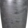 Bela Arte bloempot Moura zwart D 37 H 90 cm