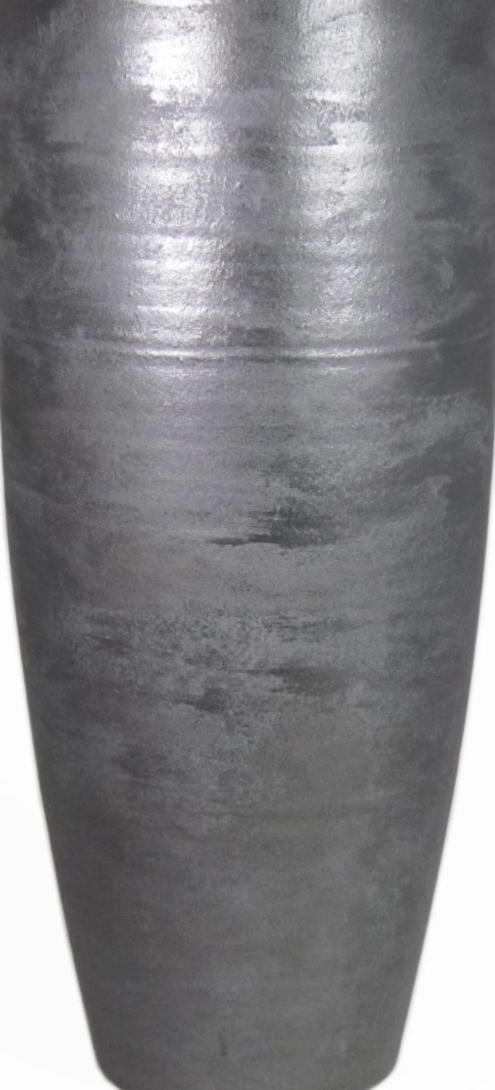 Bela Arte bloempot Moura zwart D 37 H 90 cm