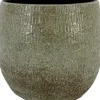 Bela Arte bloempot Olivier groen D 16 H 14 cm