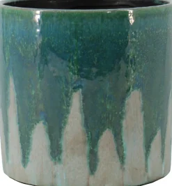 Bela Arte bloempot Porches groen D 17 H 17 cm