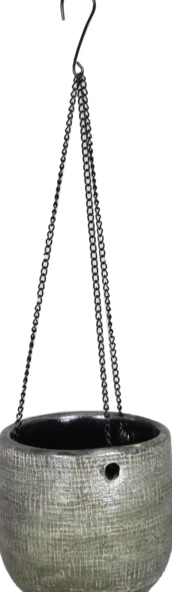 Bela Arte hangpot Mira groen D 16 H 14 cm