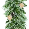 Black Box guirlande Kaprun kerstballen met 20 lampjes warm wit 270 cm