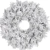 Black Box kerstkrans Dinsmore D 45 cm wit
