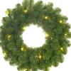 Black Box kerstkrans Norton met LED verlichting D 60 cm
