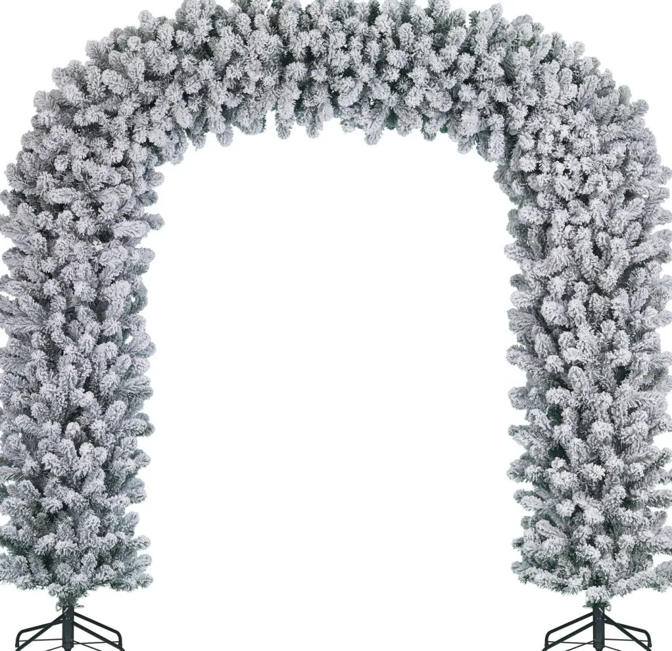 Black Box kunstkerstboom Arch besneeuwd L 240 D 40 cm