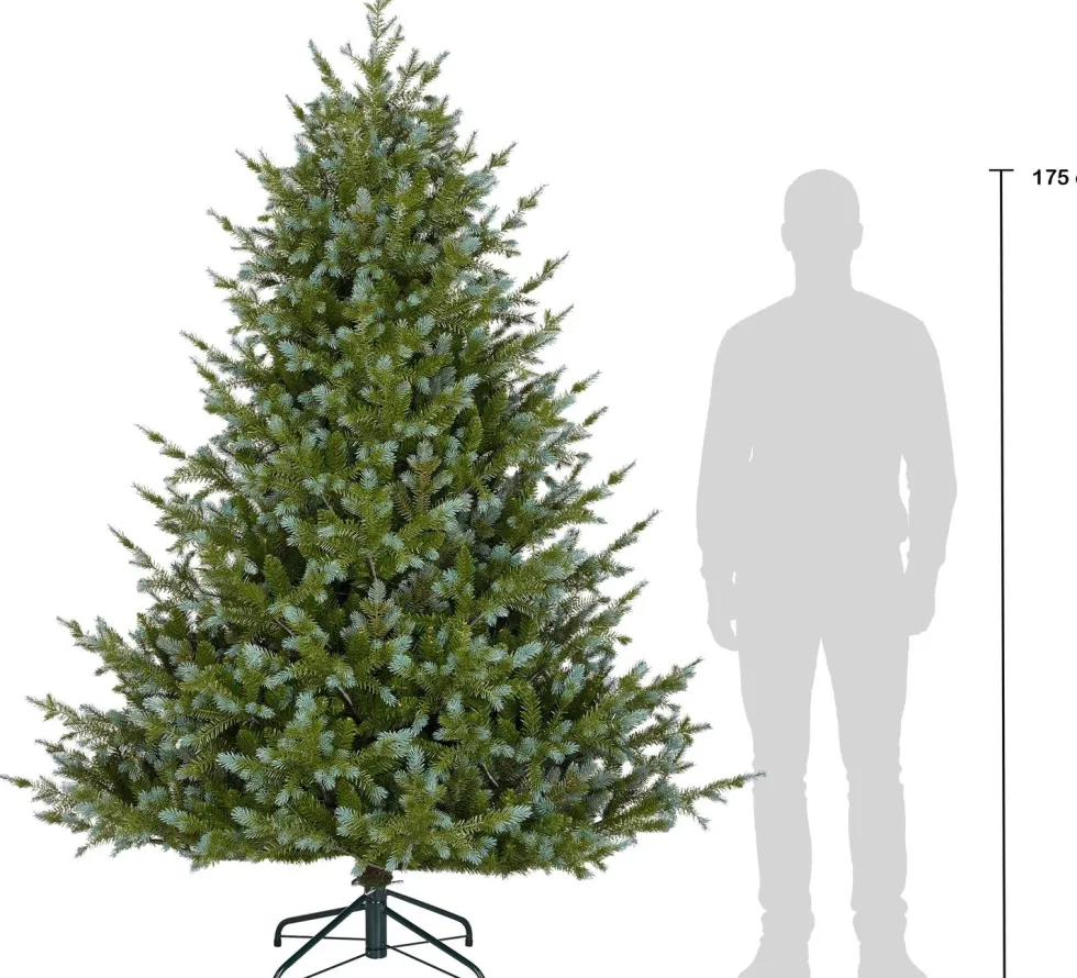 Black Box kunstkerstboom Ardley met 280 lampjes warm wit D 142 H 215 cm