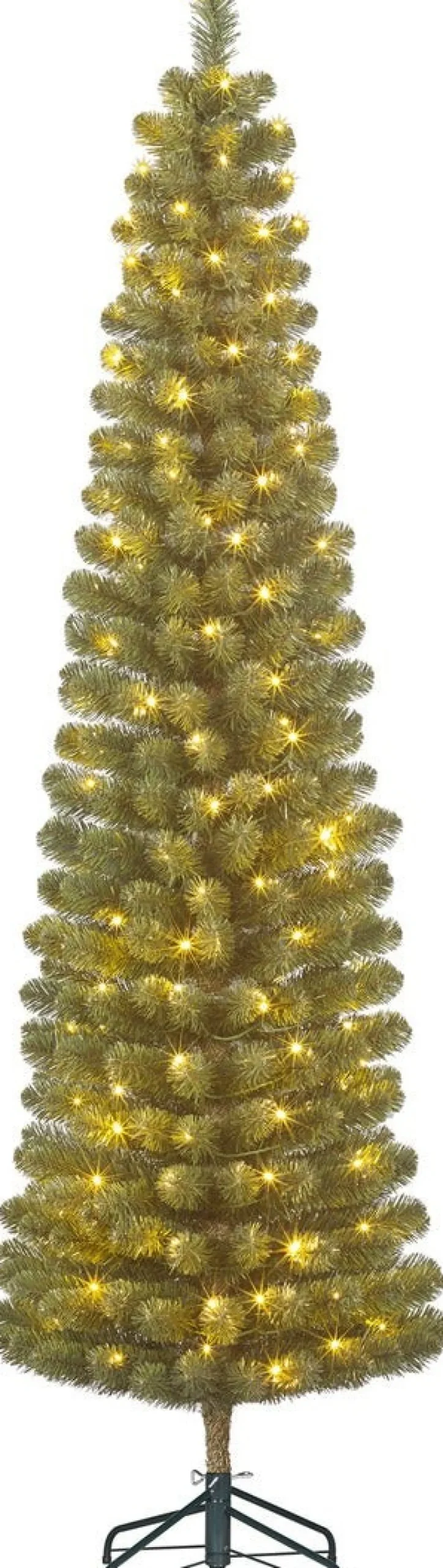 Black Box kunstkerstboom Charlton met 120 lampjes warm wit D 53 H 185 cm