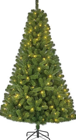 Black Box kunstkerstboom Charlton met 140 lampjes warm wit D 115 H 185 cm