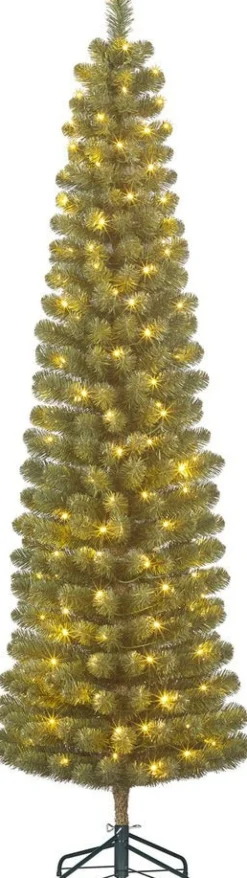 Black Box kunstkerstboom Charlton met 90 lampjes warm wit D 48 H 155 cm