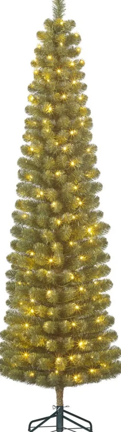 Black Box kunstkerstboom Charlton met 180 lampjes warm wit D 58 H 230 cm