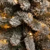 Black Box kunstkerstboom Charlton besneeuwd met 160 lampjes warm wit D 56 H 215 cm