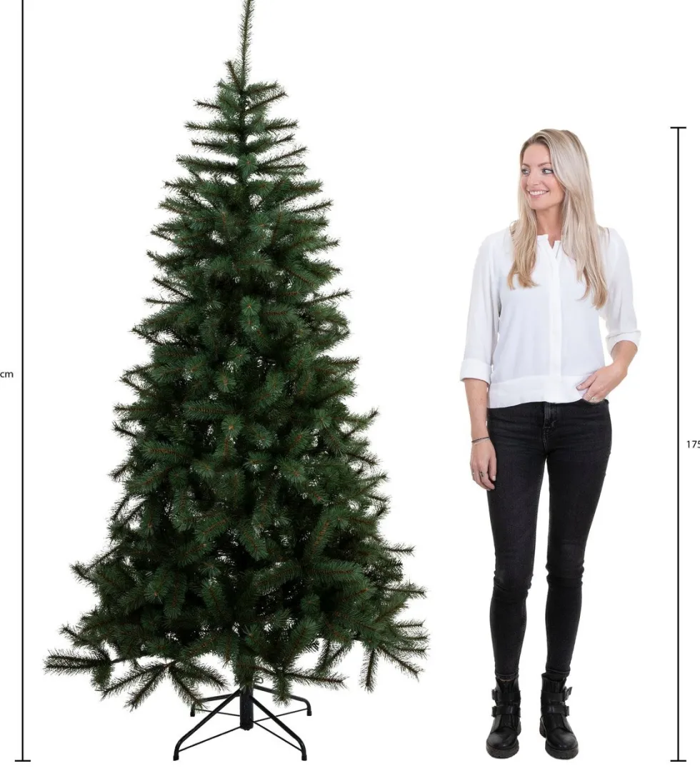 Black Box kunstkerstboom Charlton met 360 lampjes warm wit D 127 H 215 cm