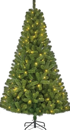 Black Box kunstkerstboom Charlton met 360 lampjes warm wit D 127 H 215 cm