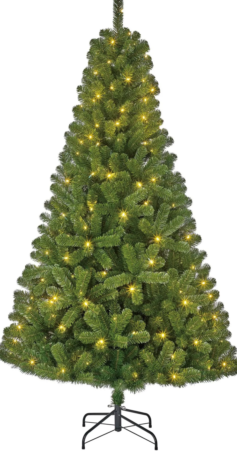 Black Box kunstkerstboom Charlton voor buiten met 280 lampjes warm wit D 115 H 185 cm