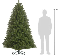 Black Box kunstkerstboom Cipressa met 350 lampjes warm wit D 127 H 215 cm