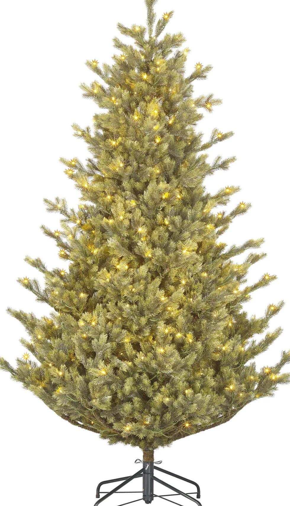 Black Box kunstkerstboom Delmar met 410 lampjes warm wit D 140 H 215 cm
