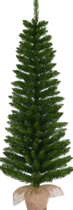 Black Box kunstkerstboom Gerlos op jute voet D 57 H 150 cm