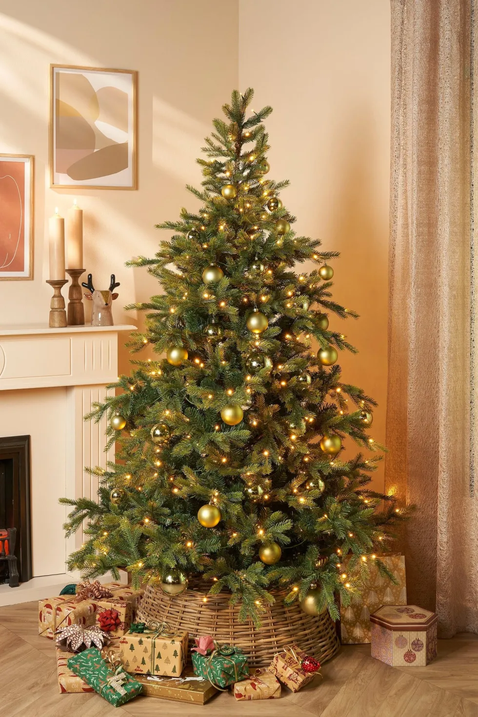 Black Box kunstkerstboom Grand Fir D 112 H 155 cm