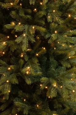 Black Box kunstkerstboom Grand Fir met 300 lampjes warm wit D 112 H 155 cm