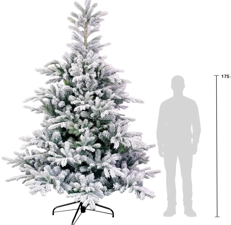 Black Box kunstkerstboom Grand Fir besneeuwd D 172 H 270 cm