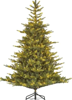 Black Box kunstkerstboom Grand Fir met 800 lampjes warm wit D 172 H 270 cm