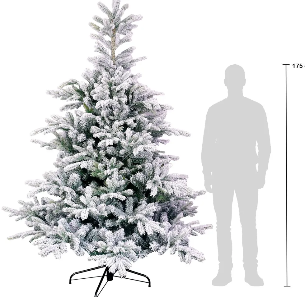 Black Box kunstkerstboom Grand Fir besneeuwd D 162 H 230 cm