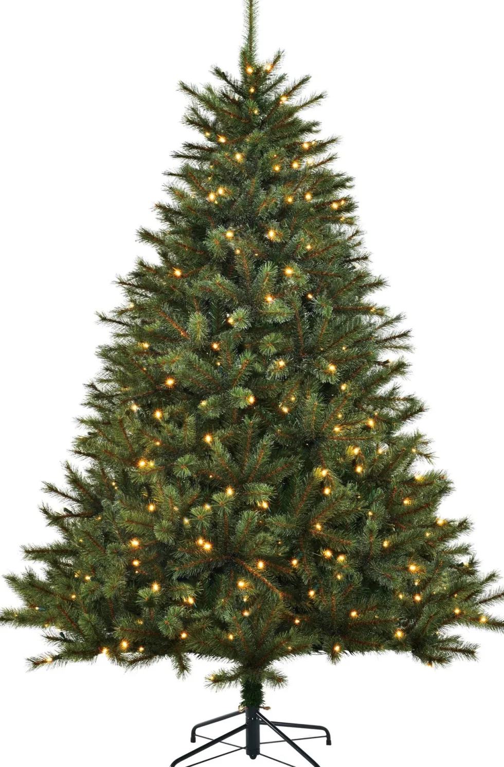Black Box kunstkerstboom Jade met 140 lampjes warm wit D 97 H 120 cm