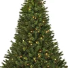Black Box kunstkerstboom Jade slim met 240 lampjes warm wit D 122 H 215 cm