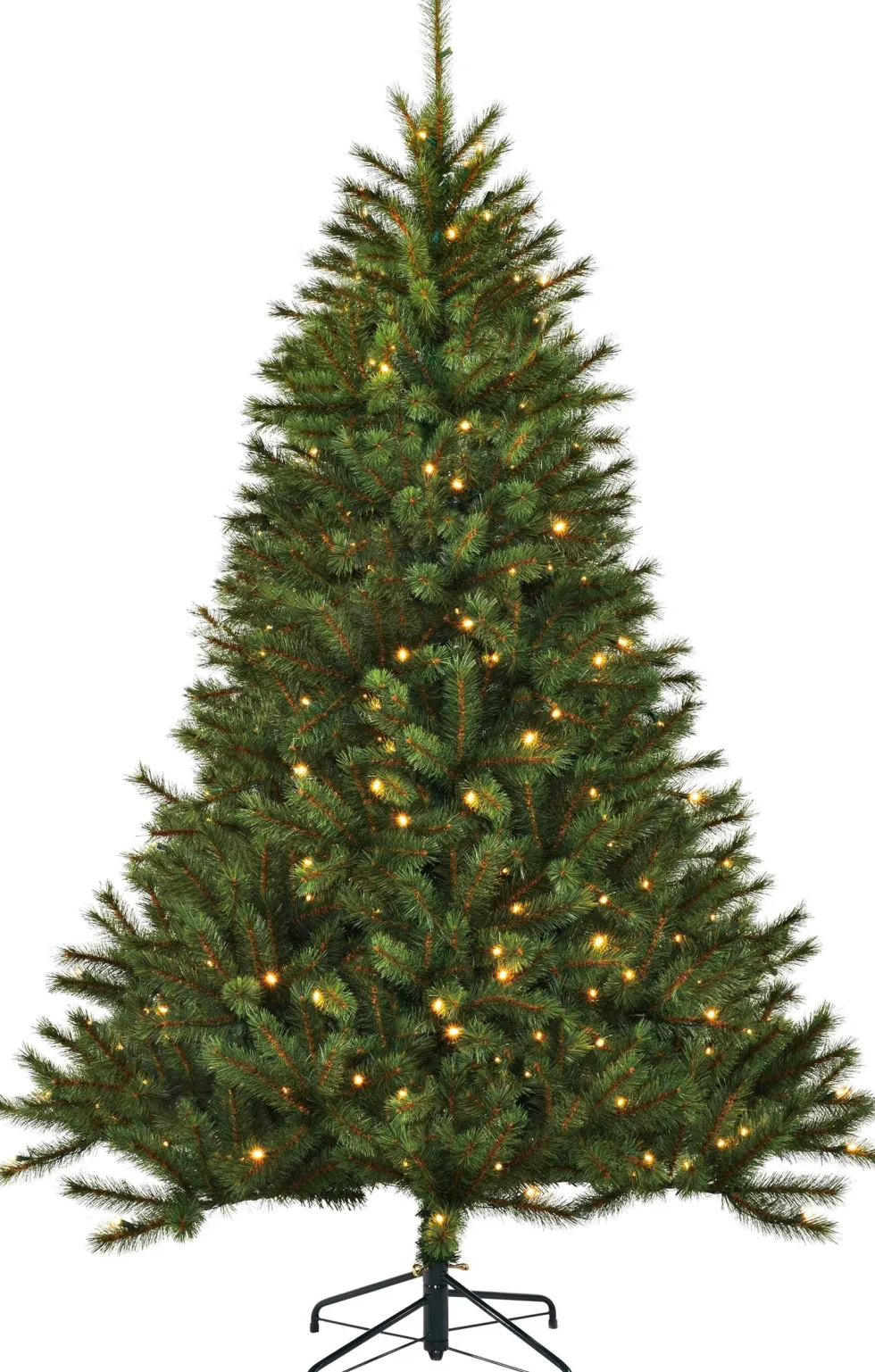 Black Box kunstkerstboom Jade slim met 280 LED lampjes warm wit D 130 H 230 cm