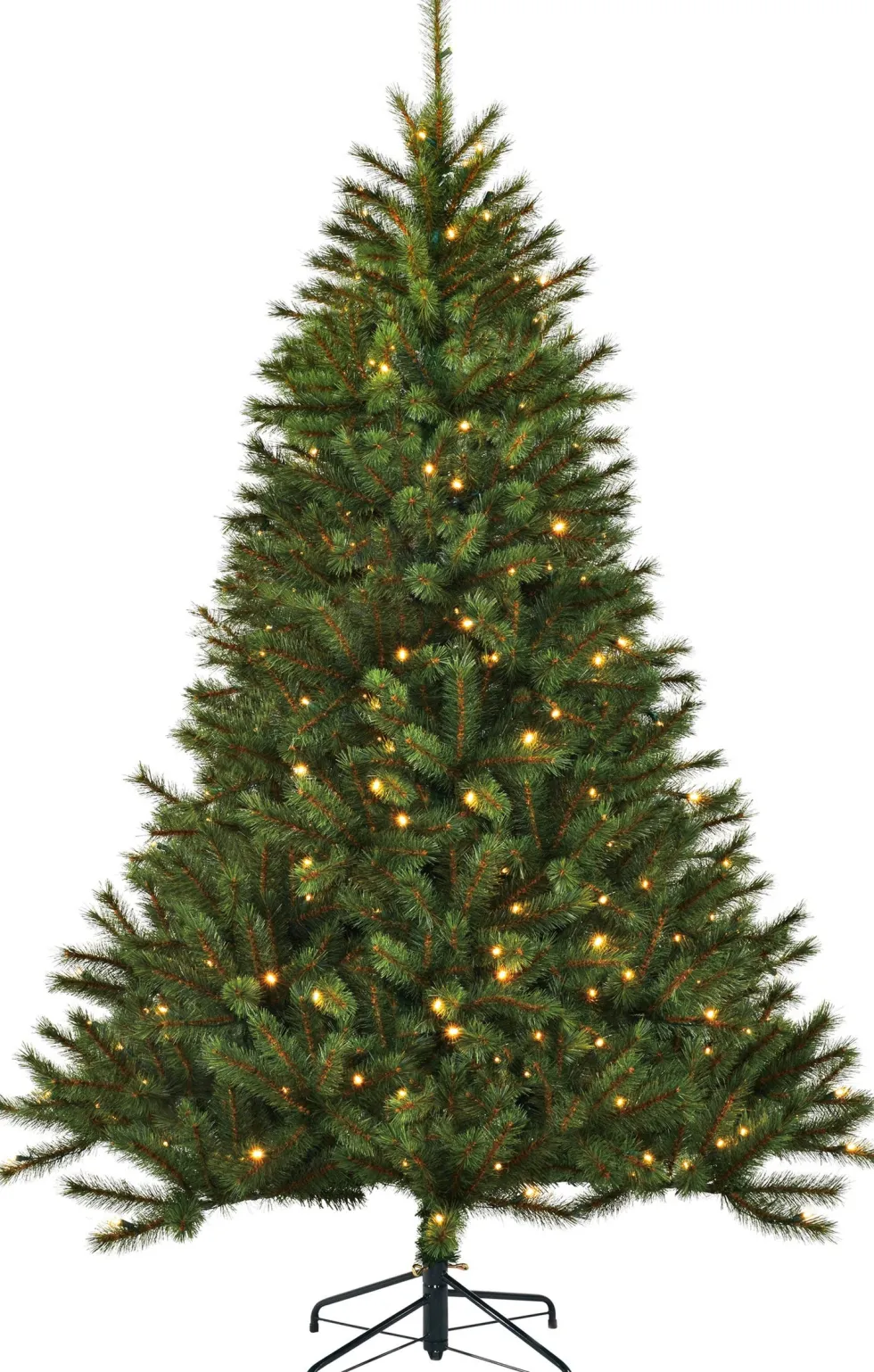 Black Box kunstkerstboom Jade slim met 170 lampjes warm wit D 107 H 185 cm