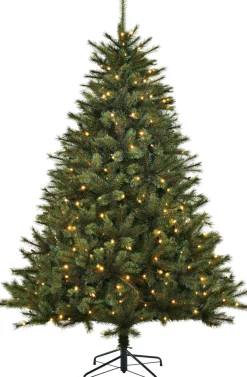 Black Box kunstkerstboom Jade met 180 lampjes warm wit D 114 H 155 cm
