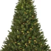Black Box kunstkerstboom Jade slim met 80 lampjes warm wit D 76 H 120 cm