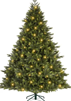 Black Box kunstkerstboom Kodiak met 320 lampjes warm wit D 150 H 230 cm