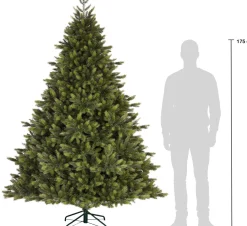 Black Box kunstkerstboom Kodiak met 280 lampjes warm wit D 145 H 215 cm