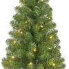 Black Box kunstkerstboom Norton met 30 lampjes warm wit D 50 H 90 cm