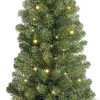 Black Box kunstkerstboom Norton met 60 lampjes warm wit D 60 H 120 cm