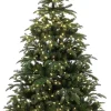 Black Box kunstkerstboom Nordmann met 600 lampjes warm wit D 114 H 185 cm