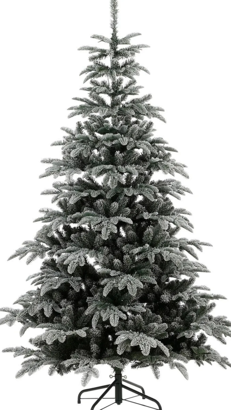 Black Box kunstkerstboom Nordmann besneeuwd D 129 H 215 cm
