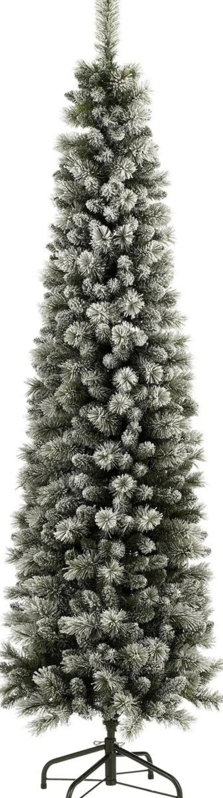 Black Box kunstkerstboom Pencil Deluxe besneeuwd D 71 H 215 cm