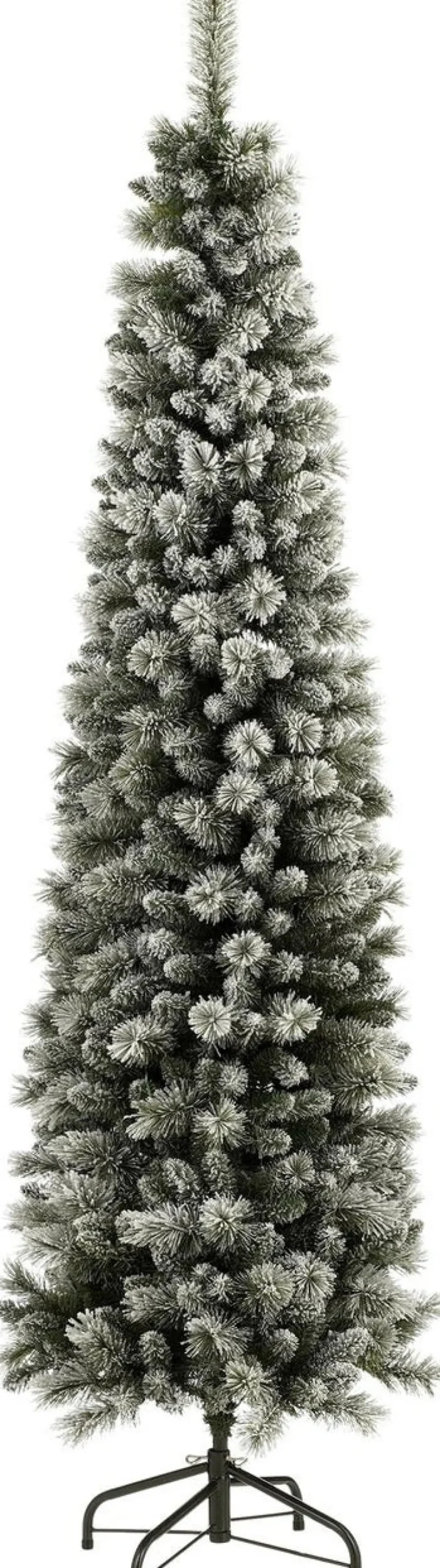 Black Box kunstkerstboom Pencil Deluxe besneeuwd D 76 H 240 cm