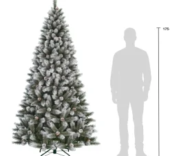 Black Box kunstkerstboom Pittsfield besneeuwd D 117 H 215 cm