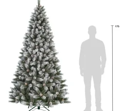 Black Box kunstkerstboom Pittsfield besneeuwd D 122 H 230 cm