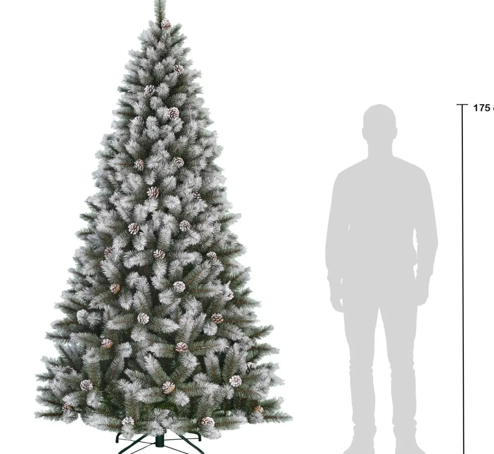Black Box kunstkerstboom Pittsfield besneeuwd D 122 H 230 cm